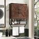 thumbnail image 4 of Armario de Pared para Baño, Gabinete de Baño de 3 Niveles (Marron), 4 of 8