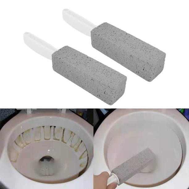 Piedra de Pómez del Inodoro, 2 pcs fáciles de Usar Cepillo para el Inodoro Pumice Pumice Stone Para Cocina