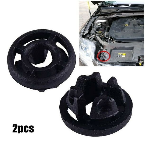 2× Car Hood Support Prop Rod Grommet for Ford CMax Focus Fusion Escape