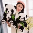 thumbnail image 4 of 9/10/12/16cm Precioso oso arrodillado sentado de tela suave Juguete de peluche Panda Lindo dibujo animado Almohada Animales de peluche Presente Muñeca, 4 of 5