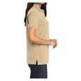 thumbnail image 3 of Mafoose Womens Heavyweight Cotton Pique Polo Shirt Stone 2XL, 3 of 6