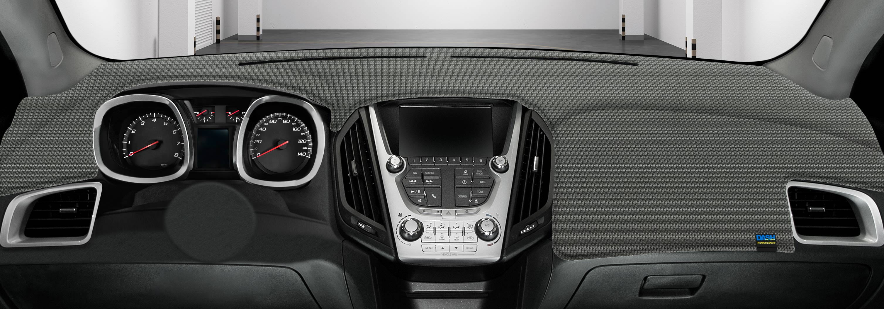 Dash Designs Dashtex Grey Custom Fit Dash Cover Fits: 19-21 Toyota Rav4 W/O Head Up Display