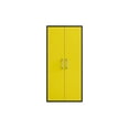 thumbnail image 4 of Eiffel Storage Cabinet in Matte Black and Yellow (Set of 2), 4 of 7