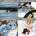 thumbnail image 4 of Animal Double Layered Insulated Refrigerated Lunch Bag with Two Compartments - Large Capacity Hand Carry Meal Bag - 7.1x11.4x16.1 Inches, 4 of 6