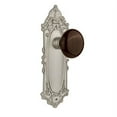 thumbnail image 6 of Nostalgic Warehouse Vicbrn_Psg_234_Nk Brown Porcelain Solid Brass Passage Door Knob Set -, 6 of 6