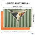 thumbnail image 6 of Yayeee Doormat for Inside 20"x32" Absorbent Low-Profile Washable Non-Slip Rubber Backed Entryway Rug, Retro Martinian, 6 of 8