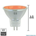 thumbnail image 2 of Sunlite 20MR11/GU4/SP/12V/O Orange Halogen 3200K 12V 20 Watts Mini Reflector MR11 GU4 Dimmable (66140-SU), 2 of 4