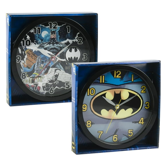1 PC Batman Wall Clock- 10"- STYLE MAY VARY