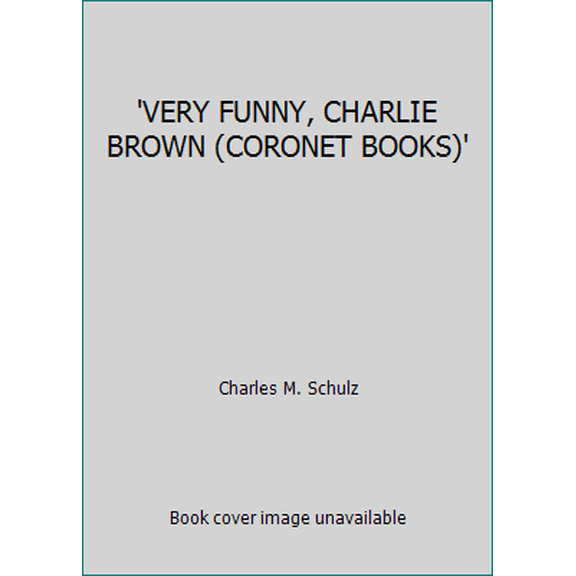 Pre-Owned 'VERY FUNNY, CHARLIE BROWN (CORONET BOOKS)' (Paperback) 0340106735 9780340106730