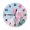 ZZNZ06210019, variant on Zhmjortal Flower Silent Wall Clock Round - Non-Ticking Desk Clock Battery Operated Quiet Decorative for Living Room Home Office School Kitchen (10 Inch,Flower Pattern)