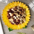 thumbnail image 2 of Resin Dried Fruit Plate Simulation Plants Nut Dish Decorative Jewelry Tray (Yellow Sunflower), 2 of 8
