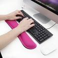 thumbnail image 2 of Ergonomic Memory Foam Keyboard Wrist Rest Support Pad with Non- Rubber Base for and Home Computer Use, 2 of 2
