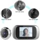 thumbnail image 3 of Mirilla digital, cámara de seguridad con timbre y mirilla con pantalla LCD de 2,8 pulgadas con gran cantidad de píxeles y visión nocturna, gran angular para tomar fotografías, 3 of 8