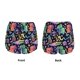 thumbnail image 3 of Balery Colorful Animals Pantalones cortos deportivos para mujer con forro y dos bolsillos, elásticos, para entrenamiento, gimnasio, yoga-Large, 3 of 7