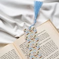 thumbnail image 6 of Kdxio Insects and Flowers Print Metal Tassel Bookmarks,Perfect Gift for Art Lovers and Bookworms Metal Bookmarks for Women, 6 of 8