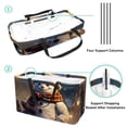 thumbnail image 4 of Snowman Large Foldable Oxford Cloth Laundry Bag Storage Box Cube Organizer, 4 of 7