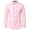 Pink, variant on Fengactive Men's Tuxedo Shirts Slim Fit Long Sleeve Button Down Pleated Dress Shirt Tops for Prom Party Wedding