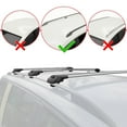 thumbnail image 2 of Compatible with Audi A6 (C6) Allroad 2006-2011 ACE-1 Car Roof Rack Cross Bar Grey Aluminium 3 Bars, 2 of 7