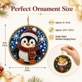 thumbnail image 5 of WEIOUKC 6PCS Wooden Christmas Ornaments Diamond Painting Kits for Adults, Christmas Diamond Art Hanging Pendant DIY Single-Side Craft Kit, for Tree & Wall Decor, 5 of 7