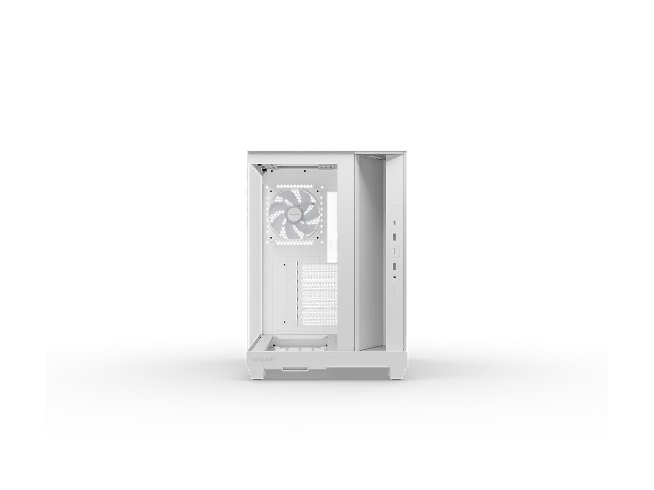 Be Quiet Light Base 500 LX White Light Base 500 LX White White ABS / Steel / Tempered Glass ATX / M-ATX / Mini-ATX case