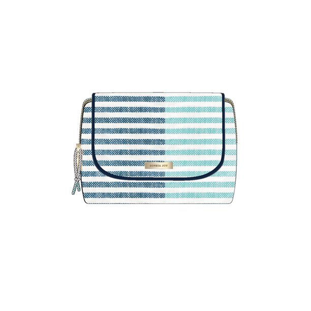 Sophia Joy by Conair, Striped Valet Cosmetic Bag