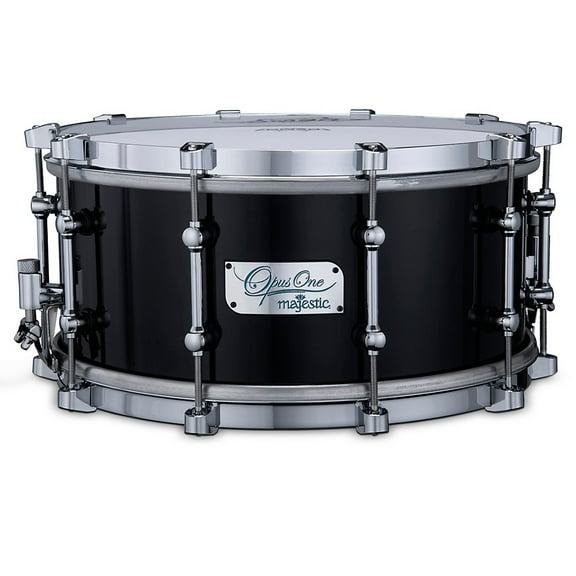 Majestic Opus One Cherry Shell Concert Snare Drum 14 x 6.5 in. Piano Black