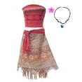 thumbnail image 3 of Frozen Girls Elsa Anna Princess Dress Kids Cinderella Rapunzel Belle Snow White Disguise Cosplay 2024 Halloween Carnival Costume, 3 of 5