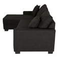 thumbnail image 3 of Love-Chaise Izquierdo Smoky Petit Negro Dicasa, 3 of 8