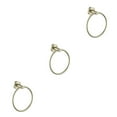 thumbnail image 4 of pitrice Towel Ring Fixing Rings Hanging Rack Convenient Towels Hangers for Indoor Use Hanger Stand for Home Bathroom Kitchen Use Golden 3Set, 4 of 6
