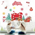 thumbnail image 3 of Pegatinas de Feliz Navidad para decoración de ventanas, pegatina de pared de alce de Papá Noel para exhibición de puertas y ventanas del hogar, Feliz Año Nuevo, 2023, 3 of 4