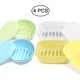 thumbnail image 1 of Paquete de 4 jaboneras impermeables para baño - Amarillo/Blanco/Azul/Verde Sailing Electrónica, 1 of 5