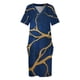 thumbnail image 3 of Kintsugi-vestido holgado con bolsillos para mujer ropa elegante de graduación para boda novedad de, 3 of 6