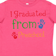 thumbnail image 4 of Inktastic I Graduated from Preschool Boys or Girls Toddler T-Shirt, 4 of 5