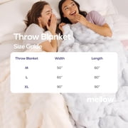 Mellow Glacier Cloud Throw Blanket Large