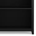 thumbnail image 6 of Simpli Home Amherst 30 inch Wide Solid Wood Transitional 5 Shelf Bookcase in Black, 6 of 11