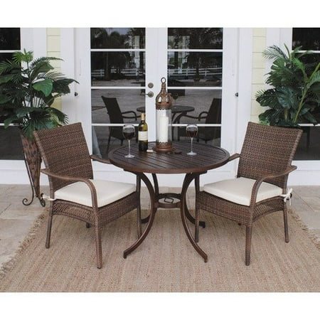 Hospitality Rattan Grenada 3 Piece Bistro Set