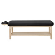 Master Massage Harvey Comfort Stationary Massage Table, Black
