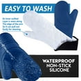 thumbnail image 6 of TERGAYEE Heat and Slip Resistant Silicone Oven Mitts,Soft Lining Silicone Oven Gloves,Kitchen Cooking Silicone Microwave Oven Gloves for Cooking,BBQ,Kitchen Mitt Potholders, 6 of 9