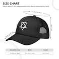 thumbnail image 4 of Heartagram Canvas mesh Baseball Cap Trucker hat, 4 of 7