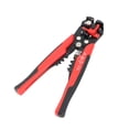 thumbnail image 4 of Pelacables automático de 8 pulgadas, cortador de cables ajustable, herramienta de crimpado de terminales aislados SJD1, color rojo, 4 of 5