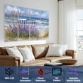 thumbnail image 3 of 8 Pack Art Acoustic Panels Sound Absorbing Beach Ocean Coastal Watercolor Seaside Lavender Flowers Sandy Beach Decorative Soundproof Wall Panels Self Adhesive for Nursery Game Room Bedroom 48"x32", 3 of 7