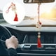 thumbnail image 3 of KAKOWELY Colgante de gato para interior de coche, espejo retrovisor, adorno colgante para coche, 3 of 5