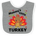 thumbnail image 3 of Inktastic Mommy's Little Turkey Boys or Girls Baby Bib, 3 of 4