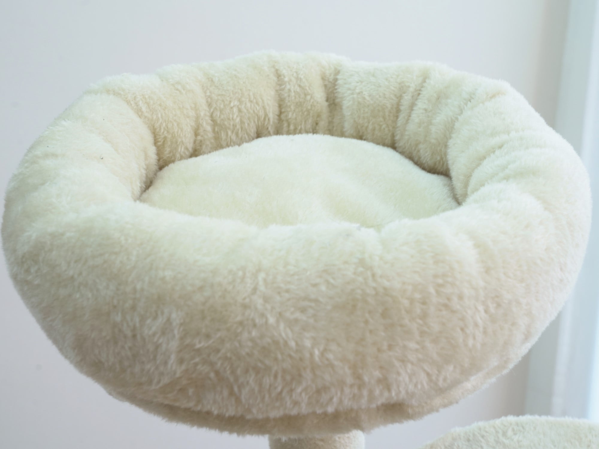 Vibrant Life Large 8-Level 73" Cat Tree with Condo, Hammock and Scratching Posts, Beige