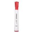 thumbnail image 2 of Universal Dry Erase Marker, Chisel Tip, Red, Dozen -UNV43652, Non Washable Ink, 2 of 6