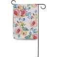 thumbnail image 6 of SKYSONIC Roses Flowers Double-Sided Printed Garden House Sports Flag-28x40(in)-Polyester Decorative Flags for Courtyard Garden Flowerpot, 6 of 6