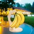 thumbnail image 4 of IDEANATEGRATE 1Set Banana Hanger Hook Rustic Style Fruit Storage for Living Room Home Use, 4 of 8