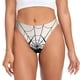 thumbnail image 1 of Fotbe Spiders On The Web 1 Tanga Sin Costuras para Mujer con Estampado – Panties Invisibles, Transpirables y Cómodos para Uso Diario-4X-Large, 1 of 6