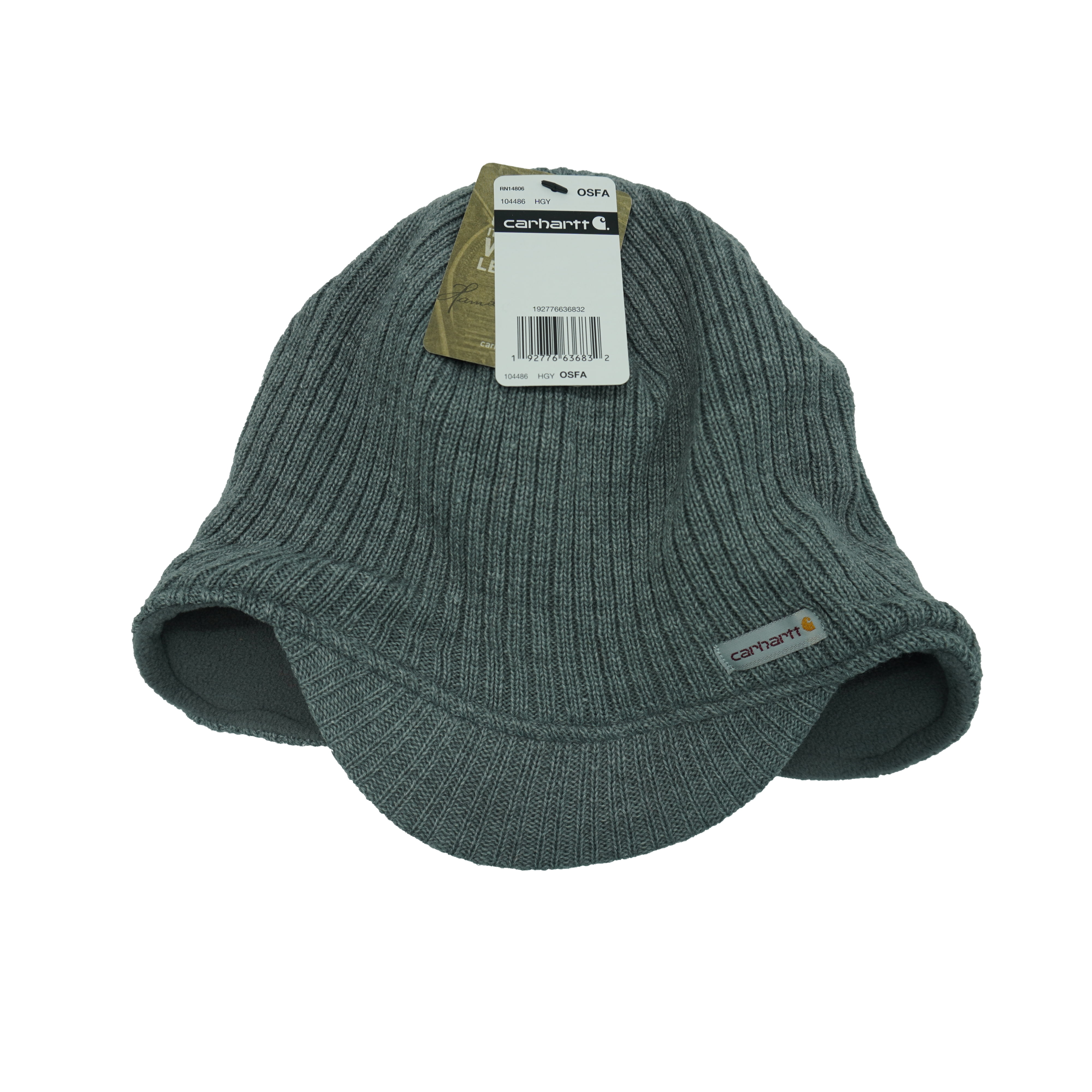 carhartt men's knit visor hat