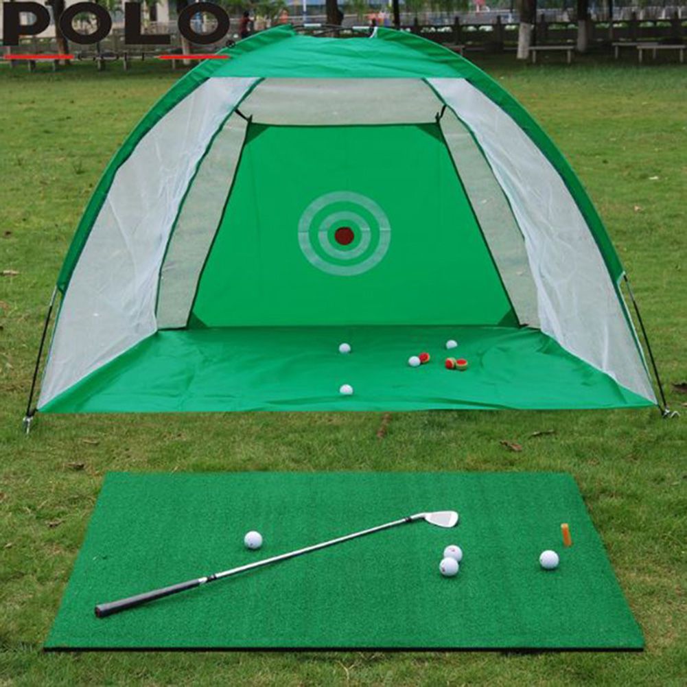 Golf Practice Nets Hitting Cage Golf Swing Chipping Training Net